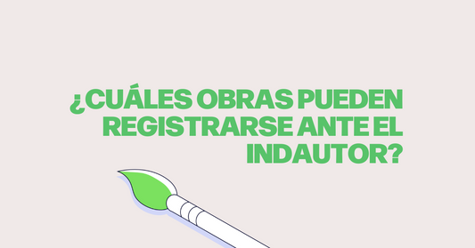 ¿Cuáles obras pueden registrarse ante el INDAUTOR?